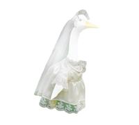 Porch Goose Clothing Halloween Garden Wedding Dress Goose Costume Porch ClothesCourtyard Decoration Goose set,goose costume cement clothes goose bride cement Wedding outfit goose costume,goose