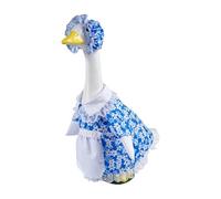 Porch Goose Outfits - Portable Compact Modern 58cm Spring Pastoral Dress, Durable, with Hat 58cm, Accessories, Birthday Wedding | Multipurpose Outdoor Indoor Utility