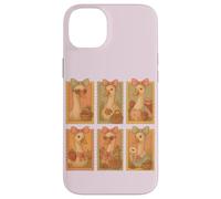 Porch Goose Social Club Cute Strawberries Jam Stamps Vintage Case for iPhone 14 Plus