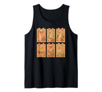 Porch Goose Social Club Cute Strawberries Jam Stamps Vintage Tank Top