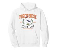 Porch Goose Social Club Est 1983 Halloween Witch Silly-Goose Pullover Hoodie