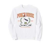 Porch Goose Social Club Est 1983 Halloween Witch Silly-Goose Sweatshirt
