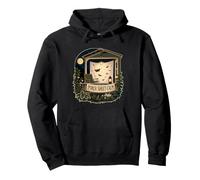 PORCH SHEET CALM Mothing Moth Observation Garden Pullover Hoodie