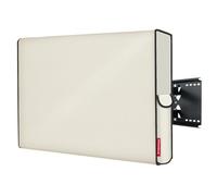Porch Shield 26-32 inches Outdoor TV Cover Universal Weatherproof Protector for LCD LED Plasma Flat TV Screen Compatible with Wall Mounts and Stands Beige