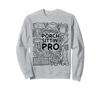 Porch Sittin' Pro - Southern Lifestyle Vibes Sweatshirt