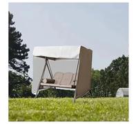 Porch Swing Cover 3 Triple Seater 210d Waterproof All Weatherprotection Porch Swing Canopy for Lawn Garden, Party