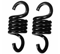 Porch Swing Springs, Black Patio Swing Parts Porch Swing Springs Heavy Duty 2 Pack for Patio Swing Hanger, Hammock, Boxing Bag, Egg Chair