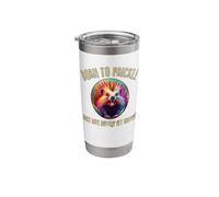 Porcupine Born to Prickle Just Not Before My Coffee Wild Fun Stainless Steel Insulated Tumbler