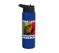 Porcupine Retro Porcupine Stainless Steel Insulated Water Bottle