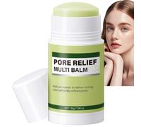 Pore Relief Multi Balm Stick,Cooling Stick,Anti Wrinkle Face Cream | Korean Moisturiser for Day&Night,Anti Aging Face Cream,Neck Cream,Eye Balm Stick&Wrinkle Multi Balm,Refines Skin Texture