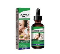 Pore Shrinking Facial Serum Licorice Root Extract Essential Oil Anti Acne Wrinkle Oil Control Blackhead Removal Liquid Face Care (1PCS)
