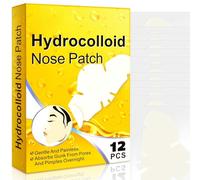 Pore Strips,Blackhead Remover Strips,Hydrocolloid Patches for Nose,Blackhead Remover Nasal Strip for Blackheads,Easy to Use,Pore Cleaner Patch for Womem &Men,Deep Cleansing & Shrink Pore