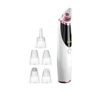 Pore Sucker for Face - Electric Remover Vacuum, Deep Cleaning Extraction Device | 3 Adjustable Suction Modes with 5 Interchangeable Heads, Skin Care Tool for Men Women All Skin Types Facial
