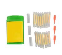 Porfeet Luminous Fishing Float Rod, 15Pcs Mini Luminous Float Rod Glow in the Dark Fishing Light Stick Tackle Tool