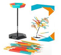 Porgeel 1 Set Stick Stack Game, Colorful Lightweight Stacking Game, Fun Kids Balance, Balancing Training Educational Stack for Kids