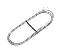 Porgeel Hydration Bladder Cleaning Kit, 39.4'' Stainless Steel Water Bladder Cleaning Kit with Brush, Flexible Pipe Cleaner Brush for Hydration Reservoirs