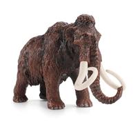 Porgeel Mammoth Figurine, 8x5 Inch Realistic Mammoth Toy, Artificial PVC Ancient Elephant Figurine, Educational & Decorative Elephant Ornament