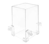 Porgeel Negative Pressure Fish Tanks with 3 Snaps 4PCS/Set Acrylic Fish Tanks Clear Aquarium Water Auto-Refill Aquarium Tank Vacuum Suspended Tank for Decoration