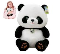 Porgeel Panda Plush Adorable Soft Panda Stuffed Animal Timeless Companions for Kids Adults Gifts, 11 Inch