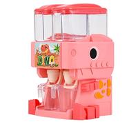 Porgeel Water Dispenser for Kids Dinosaur Shape Dual Outlet Cute Mini Water Dispenser with Cups Rotary Arm and Leg Dual Tank Kids, Style2
