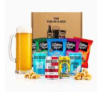 Pork Crackling & Craft Beer Gift Set - 4 Different Flavoured Beers 330ml & 5 Assorted Snaffling Pig Pork Cracklings. This Beer & Pub Snack Hamper Great Birthday Gifts for Men, Fathers Day, Christmas