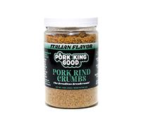 Pork King Good Italian Pork Rind Crumbs (Low Carb Keto Diet)! Perfect For Ketogenic, Paleo, Gluten-Free, Sugar Free and Bariatric Diets. 0 Carbs!