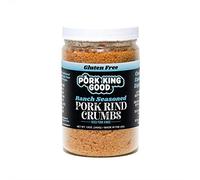 Pork King Good Low Carb Keto Diet Ranch Pork Beef Breadcrumbs! Perfect for Ketogenic, Paleo, Gluten-Free, Sugar Free and Bariatric Diets (Ranch, 12 oz Jar)