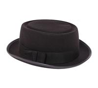 Pork Pie Hat I Love Fancy Dress Black 6 Pack