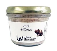 Pork Rillettes From Urban Merchants, French Rustic Pate, Ideal Accompaniment With Cheese, Charcuterie, Crackers, Pickles And Chuntneys, 180g Glass Jar