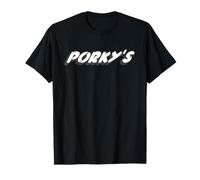 Porky's | 1980's Iconic Cult Movie 80's Film Manly T-Shirt