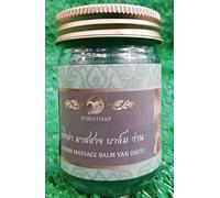 Pornthap Thai Massage Balm - Green Herbal 50g XL Jar *Buy 1 Get 1 Jar Free!*