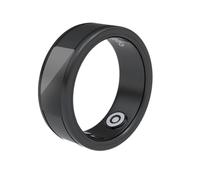 Porodo Phone Touch Control Smart Ring Health Tracker 19.1mm, 5 Days Working Time, Heart Rate & Body Temperature, Daily Fitness, Calorie Counter, Blood Oxygen, Menstrual Cycle Monitor - Black