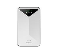Porodo portable MiFi 3G/4G Router CAT4 V2 without Dispaly Download Speed: FDD LTE Cat4 150mbps / TDD LTE Cat4 130mbps Upload Speed: FDD LTE 50mbps /TDD LTE 35mbps - white