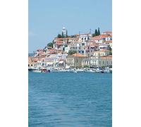 Poros Island, Greece Journal: 150 page lined notebook/diary