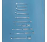 Porous Ceramic Sand Core Salt Bridge, Electrochemical Reference Electrode Accessory Tool For Enhanced Performance, 1pcs(Straight 130mm)