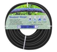 Porous Drip Irrigation Hose - Water-Saving Soaker Hose Pipe for Gardens, Flowerbeds, Vegetables, Greenhouses & Potted Plants, 200m Roll to Cut for Custom Irrigation Systems