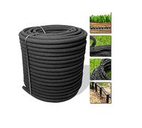 Porous Hose Pipe Aqua Drop 50-200M Flexible Durable Soaker Hose Pipe Watering System Leaky Soaker Hose Irrigation System Plants Watering (50)