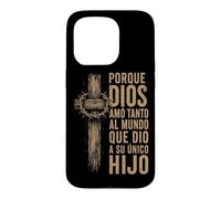 Porque Dios Amo Tanto Al Mundo Christian Spanish Religion Case for iPhone 15 Pro