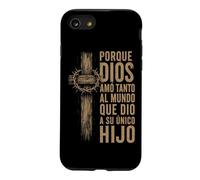 Porque Dios Amo Tanto Al Mundo Christian Spanish Religion Case for iPhone SE (2020) / 7/8