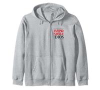 Porque para Dios no hay nada imposible, Versículos bíblicos Zip Hoodie