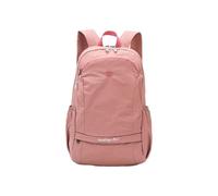 PORRASSO 25L Foldable Backpack Lightweight Water Resistant Rucksack Nylon Casual Daypack with Wet-Dry Separation Pocket for Travel Hiking Daily Use Pink