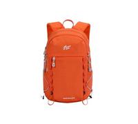 PORRASSO 25L Hiking Backpack Waterproof Outdoor Daypack Breathable Back System Rucksack for Travel Camping Daily Use Orange