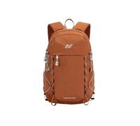 PORRASSO 25L Hiking Backpack Waterproof Outdoor Daypack Breathable Back System Rucksack for Travel Camping Daily Use Brown