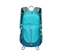 PORRASSO 25L Hiking Backpack with Hydration Compartment Water Resistant Outdoor Daypack with Rain Cover Breathable Back System for Outdoor Travel Camping Daily Use Blue