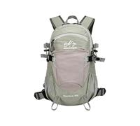 PORRASSO 25L Hiking Backpack with Removable Back Panel Outdoor Daypack with Rain Cover Breathable Reflective Rucksack for Camping Travel Light Grey