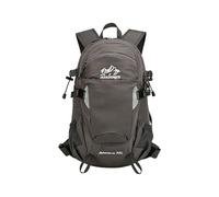 PORRASSO 25L Hiking Backpack with Removable Back Panel Outdoor Daypack with Rain Cover Breathable Reflective Rucksack for Camping Travel Grey