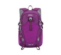 PORRASSO 30L Hiking Backpack Water Resistant Outdoor Daypack with Ergonomic Pressure Relief System Reflective Strips Multi-Pocket Rucksack for Camping Travel Daily Use Purple