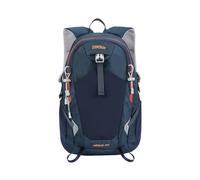 PORRASSO 30L Hiking Backpack Water Resistant Outdoor Daypack with Ergonomic Pressure Relief System Reflective Strips Multi-Pocket Rucksack for Camping Travel Daily Use Dark Blue