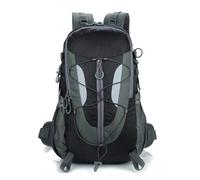 PORRASSO 30L Hiking Backpack Waterproof Rucksack Trekking Daypack Durable Backpack for Women Men Camping Climbing Travel Outdoor Sports Black