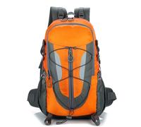 PORRASSO 30L Hiking Backpack Waterproof Rucksack Trekking Daypack Durable Backpack for Women Men Camping Climbing Travel Outdoor Sports Orange